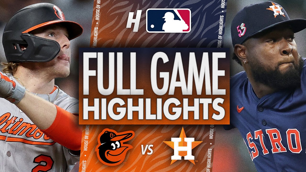 Baltimore Orioles vs Houston Astros - FULL GAME HIGHLIGHTS | August 17, 2025 MLB Season