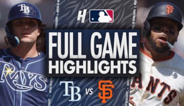 Tampa Bay Rays vs San Francisco Giants - FULL GAME HIGHLIGHTS | August 17, 2025 MLB Season