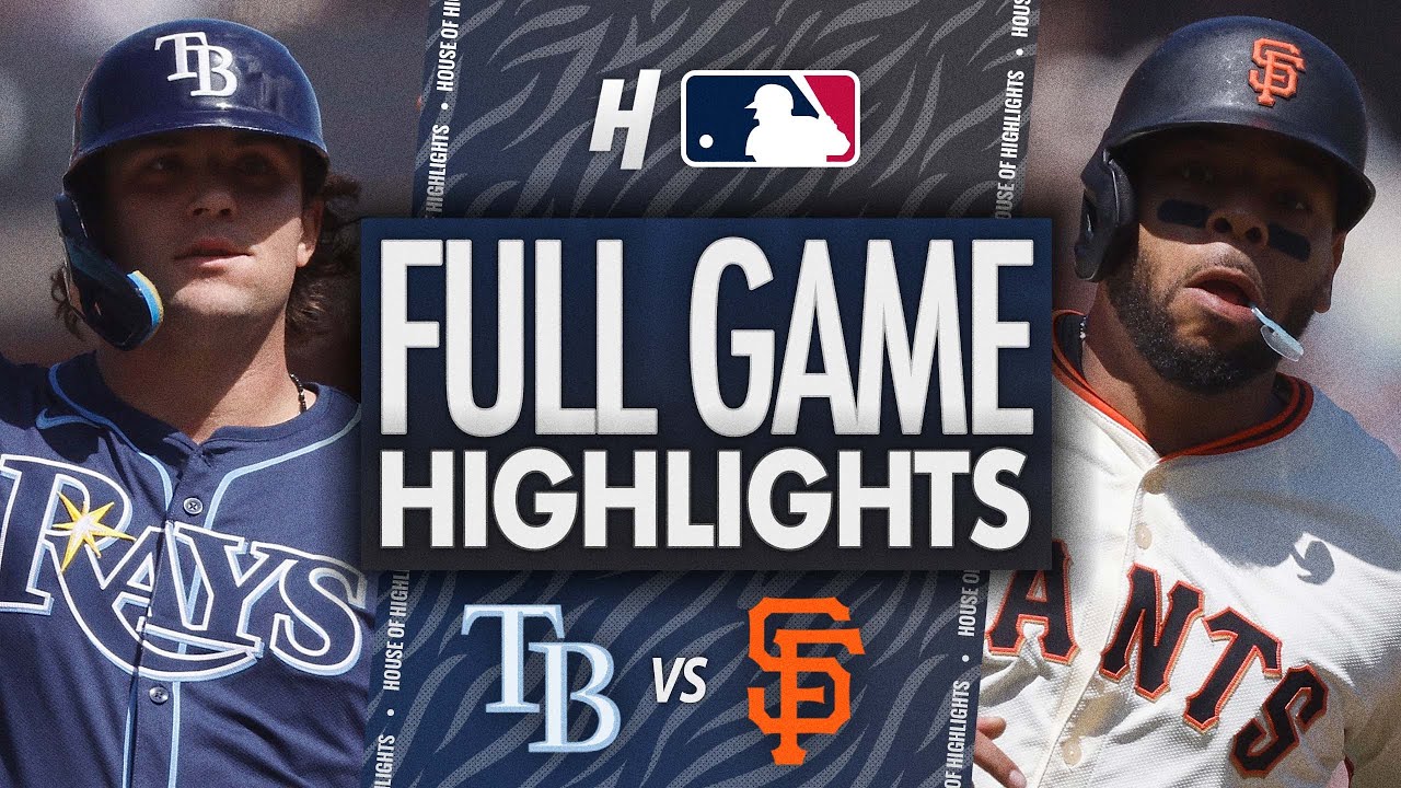 Tampa Bay Rays vs San Francisco Giants - FULL GAME HIGHLIGHTS | August 17, 2025 MLB Season