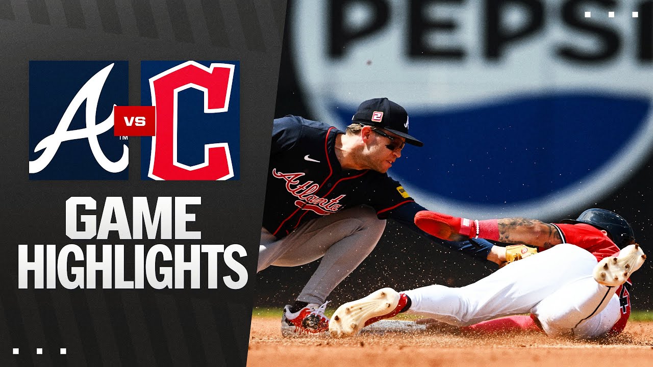 Braves vs. Guardians Game Highlights (8/17/25) | MLB Highlights