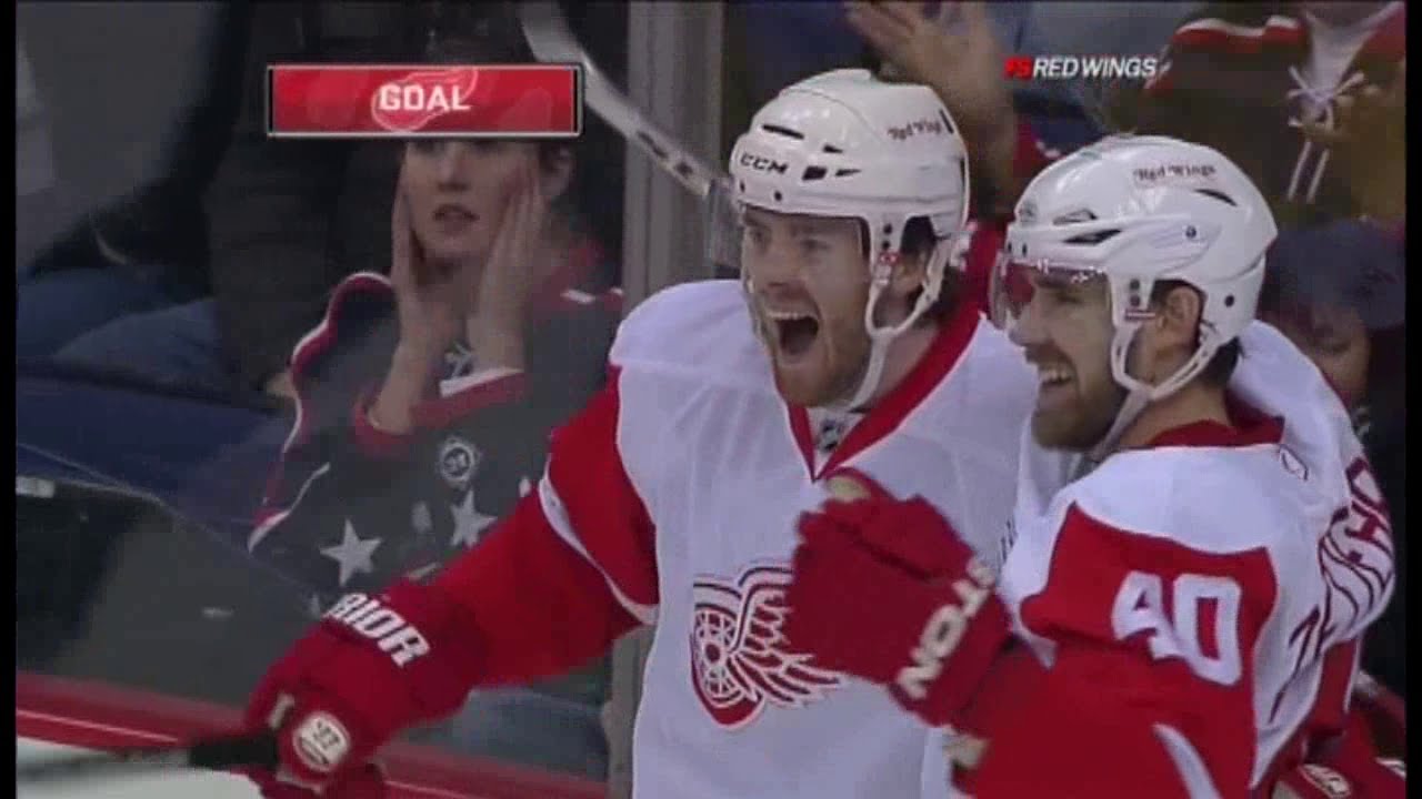 09/10 RS: Det @ CBJ Highlights - 11/11/09 (Wings Score 9)
