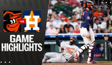 Orioles vs. Astros Game Recap (8/17/25) | MLB Highlights | Baltimore Orioles