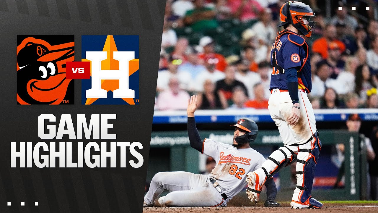 Orioles vs. Astros Game Recap (8/17/25) | MLB Highlights | Baltimore Orioles