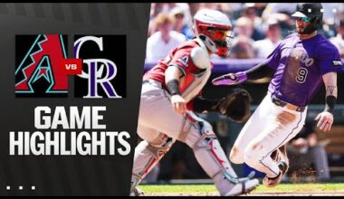 D-backs vs Rockies Game Highlights (8/17/25) | MLB Highlights