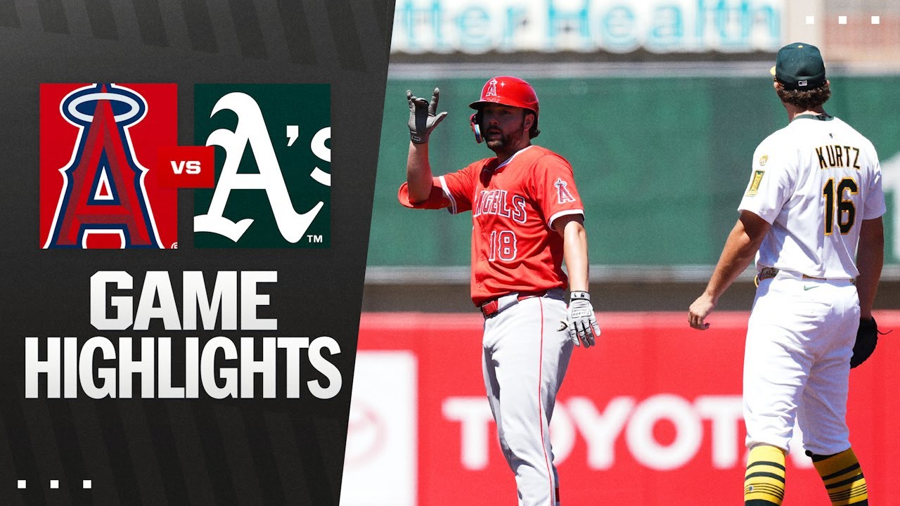 Angels vs. A's Game Highlights (8/17/25) | MLB Highlights