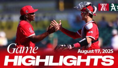 Angels vs. A's Game Highlights (8/17/25) | MLB Highlights