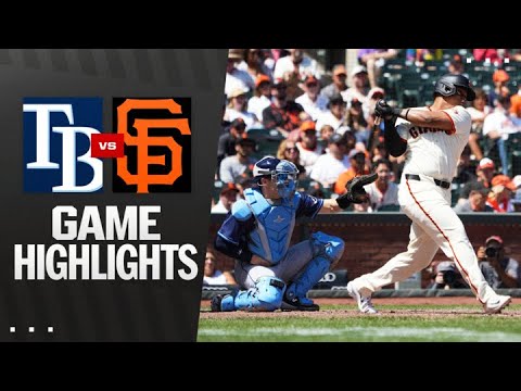 Rays vs. Giants Game Highlights (8/17/25) | MLB Highlights