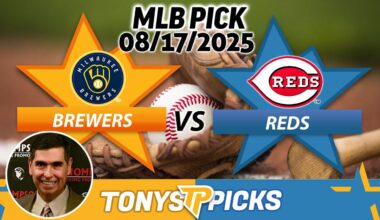 Milwaukee Brewers vs Cincinnati Reds Pick 8/17/25 MLB Pick Prediction