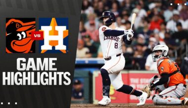 Orioles vs. Astros Game Highlights (8/16/25) | MLB Highlights