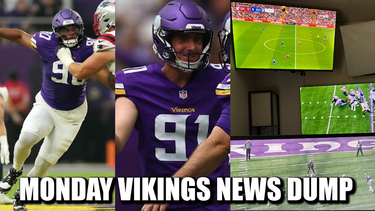 Minnesota Vikings News Dump (8.18.2025) | TID Flashing Early, The Oscars, Football SZN