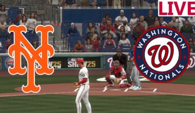 🔴LIVE 🔴New York Mets VS Washington Nationals / August 18/ /MLB THE SHOW 25