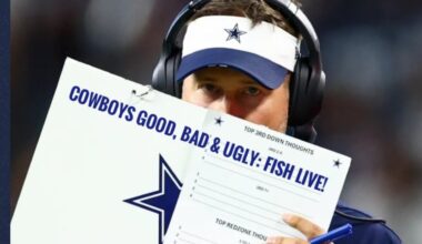 #DallasCowboys Fish Report LIVE: The Good, The Bad & The Ugly As #Cowboys Return To The Star