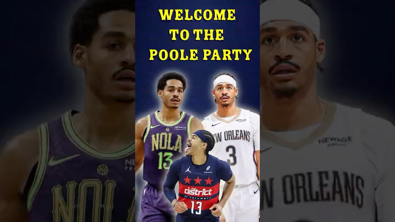 Jordan Poole is an artist #nba #neworleanspelicans #jordanpoole #splashbrothers