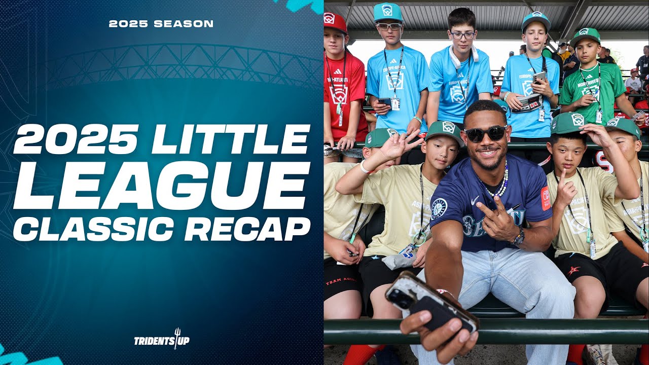 Mariners at the 2025 Little League Classic