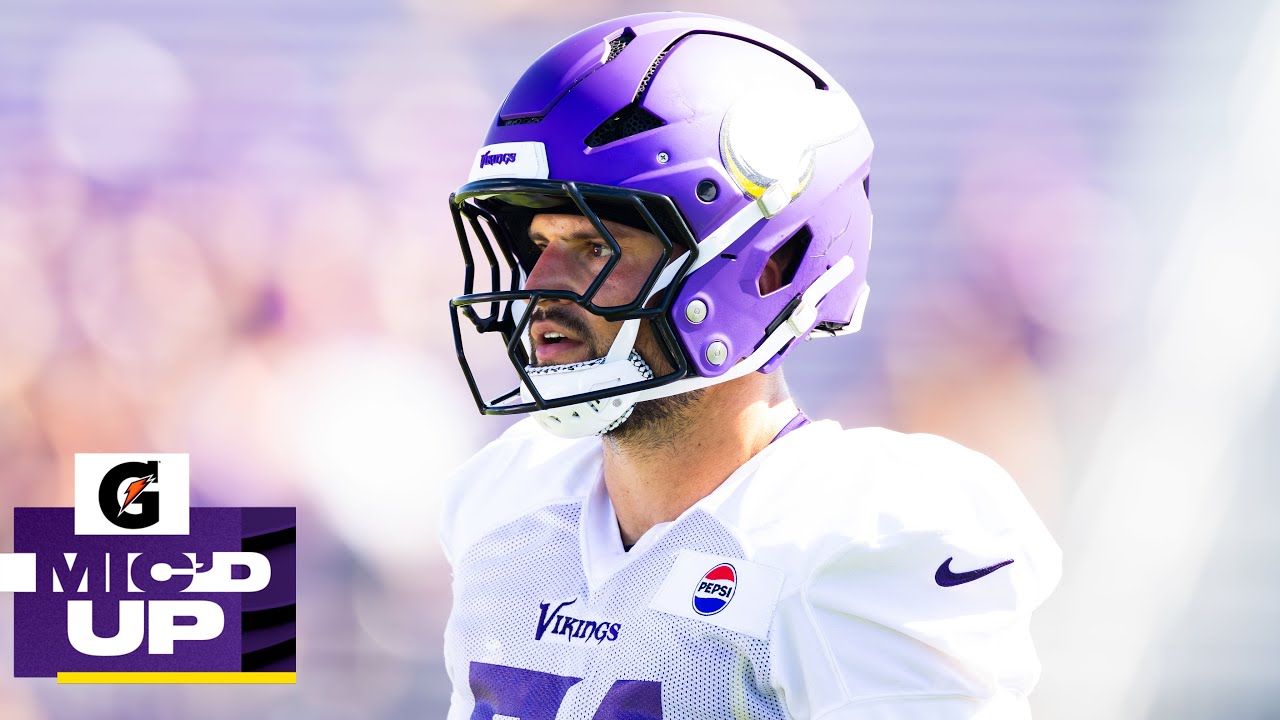 Blake Cashman Mic'd Up During Training Camp Practice