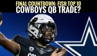 #DallasCowboys Fish at 6 LIVE: 'FINAL' Decisions Made, Rumors Explode, Top 10 Takes From Frisco