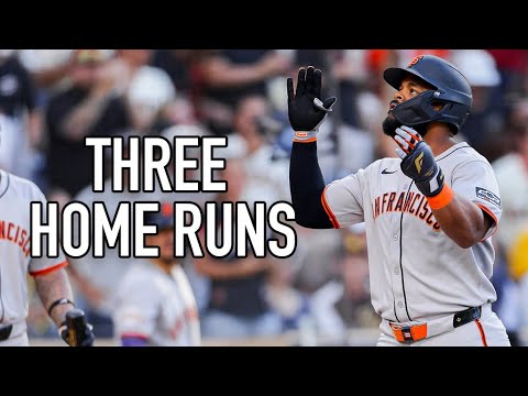 Giants Unload Three Home Runs in the First Inning vs. Padres | San Francisco Giants Highlights