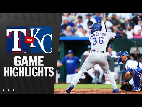 Rangers vs. Royals Game Highlights (8/18/25) | MLB Highlights