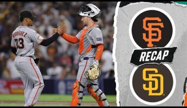 Giants vs. Padres Game Highlights (8/18/25) | MLB Highlights