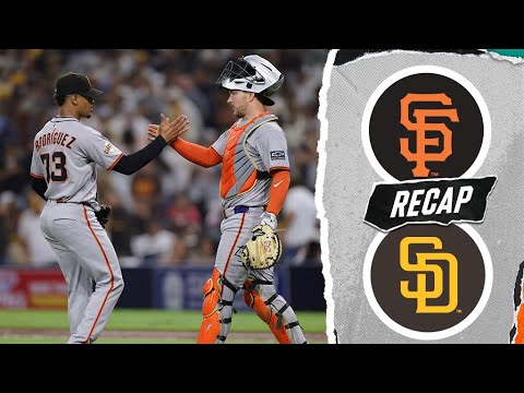 Giants vs. Padres Game Highlights (8/18/25) | MLB Highlights