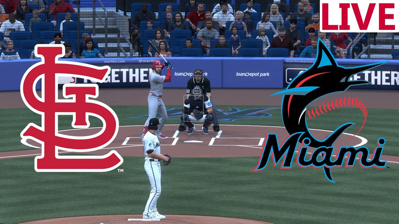 🔴LIVE 🔴St Louis Cardinals VS Miami Marlins  /August 18/ Major League Baseball/MLB THE SHOW 25