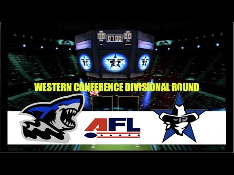 AFL REDUX 2007 West Divisional Round - San Diego Sharks (10-9) @ Dallas Desperados (13-5)