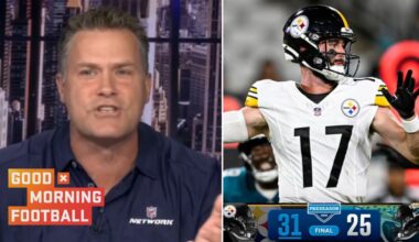 GMFB | "Skylar Thompson plays like a true starting QB!" - Kyle Brandt on Steelers beat Travis' Jags