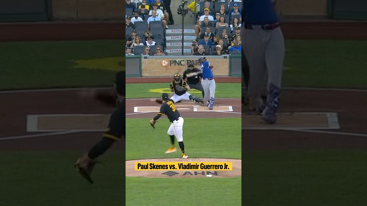 Paul Skenes vs. Vladimir Guerrero Jr. 👀
