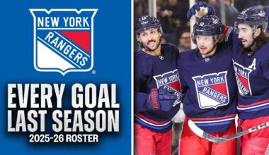 EVERY GOAL last season from the 2025-26 NEW YORK RANGERS 🗽 #32in32