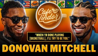 Donovan Mitchell on Francisco Lindor’s NBA comp, MLB vs. NBA, and MORE! | Café con Lindor