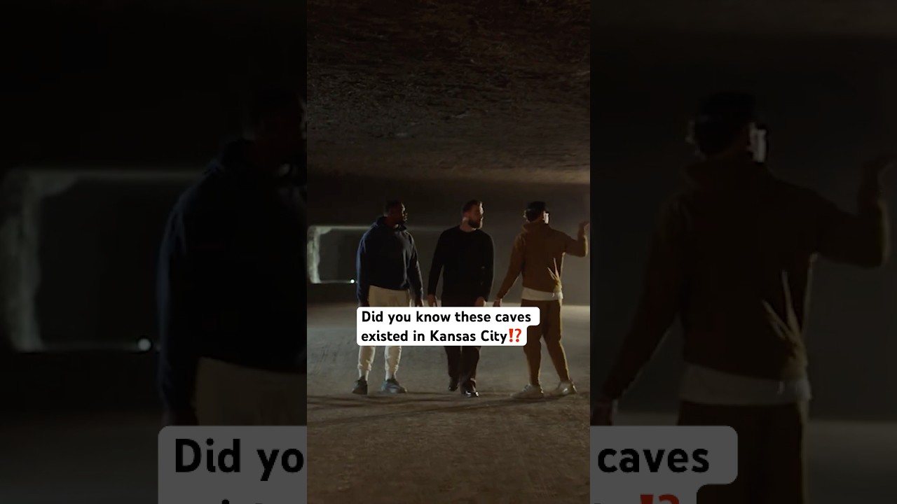 Bet you NEVER knew these caves existed in Kansas City 👀