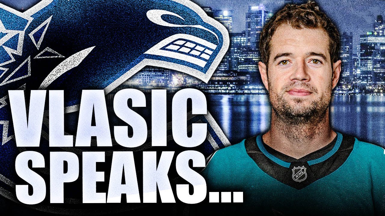 MARC-EDOUARD VLASIC NAMES THE CANUCKS AS HIS POTENTIAL NEXT TEAM: REVENGE ON THE SHARKS?
