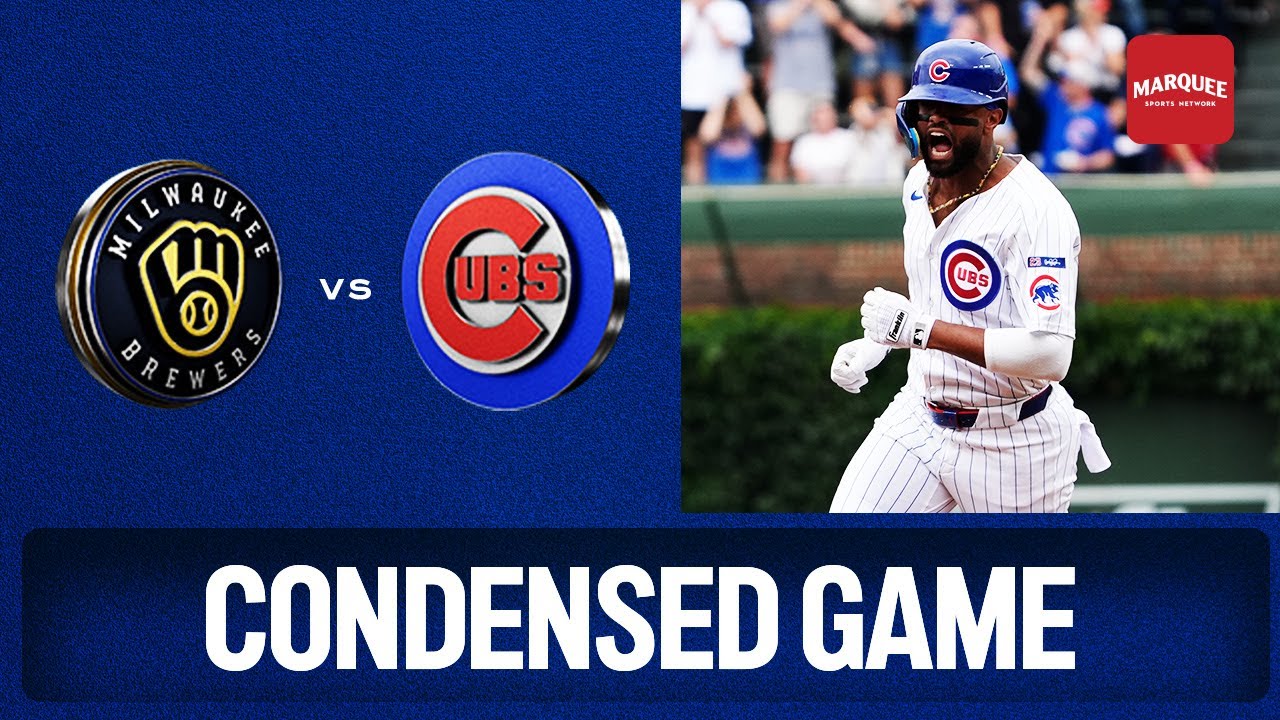 Chicago Cubs vs. Milwaukee Brewers MLB game highlights (August 19, 2025, Game 1)