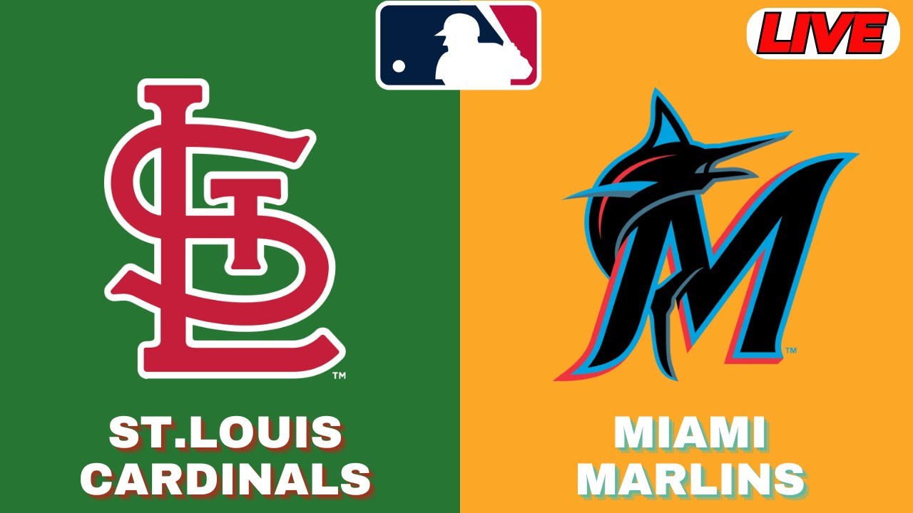 🔴LIVE : St. Louis Cardinals Vs Miami Marlins | MLB 2025 | MLB Live Baseball Score