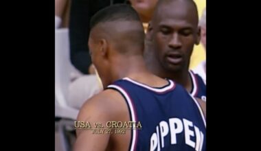 MJ & Pippen Ruthlessly Hunted Tony Kukoc 😲 #shorts  #nba #basketball #sports #drama #michaeljordan