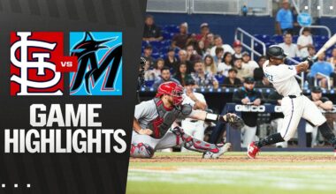 Cardinals vs. Marlins Game Highlights (8/19/25) | MLB Highlights