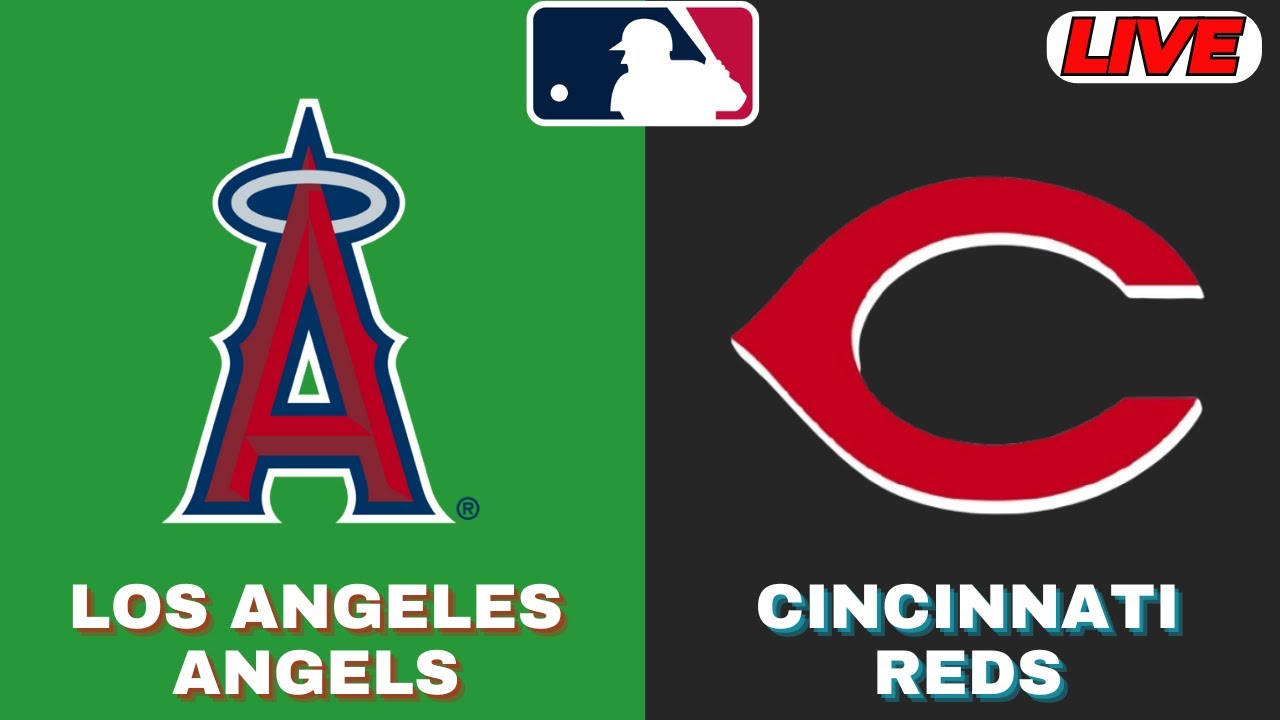 🔴LIVE : Cincinnati Reds Vs Los Angeles Angels | MLB 2025 | MLB Live Baseball Score