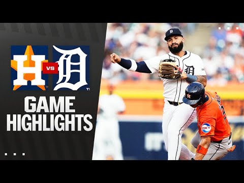 Astros vs. Tigers Game Highlights (8/19/25) | MLB Highlights