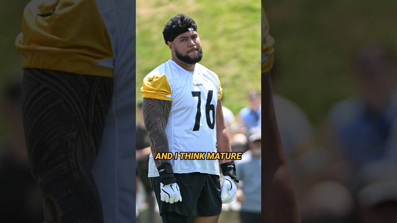 Pittsburgh’s Future on the O-Line is LOOKING STRONG 💪 #pittsburghsteelers #steelers #nfl