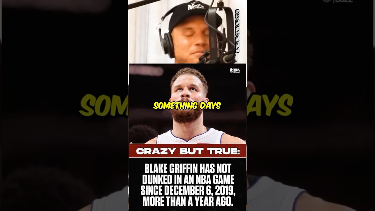 Why Blake Griffin Didn't Dunk In Detroit 😂