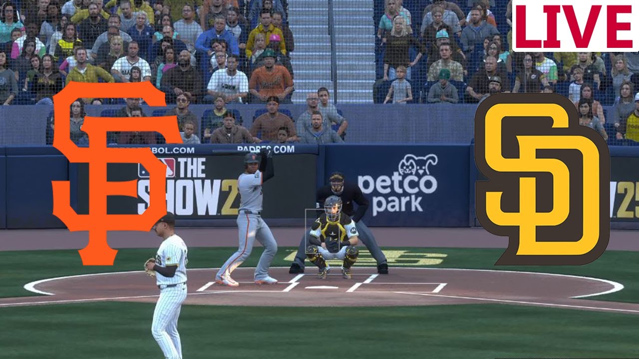 🔴LIVE 🔴San Diego Padres  VS San Francisco Giants / August 19/ Envivo TV/MLB THE SHOW 25