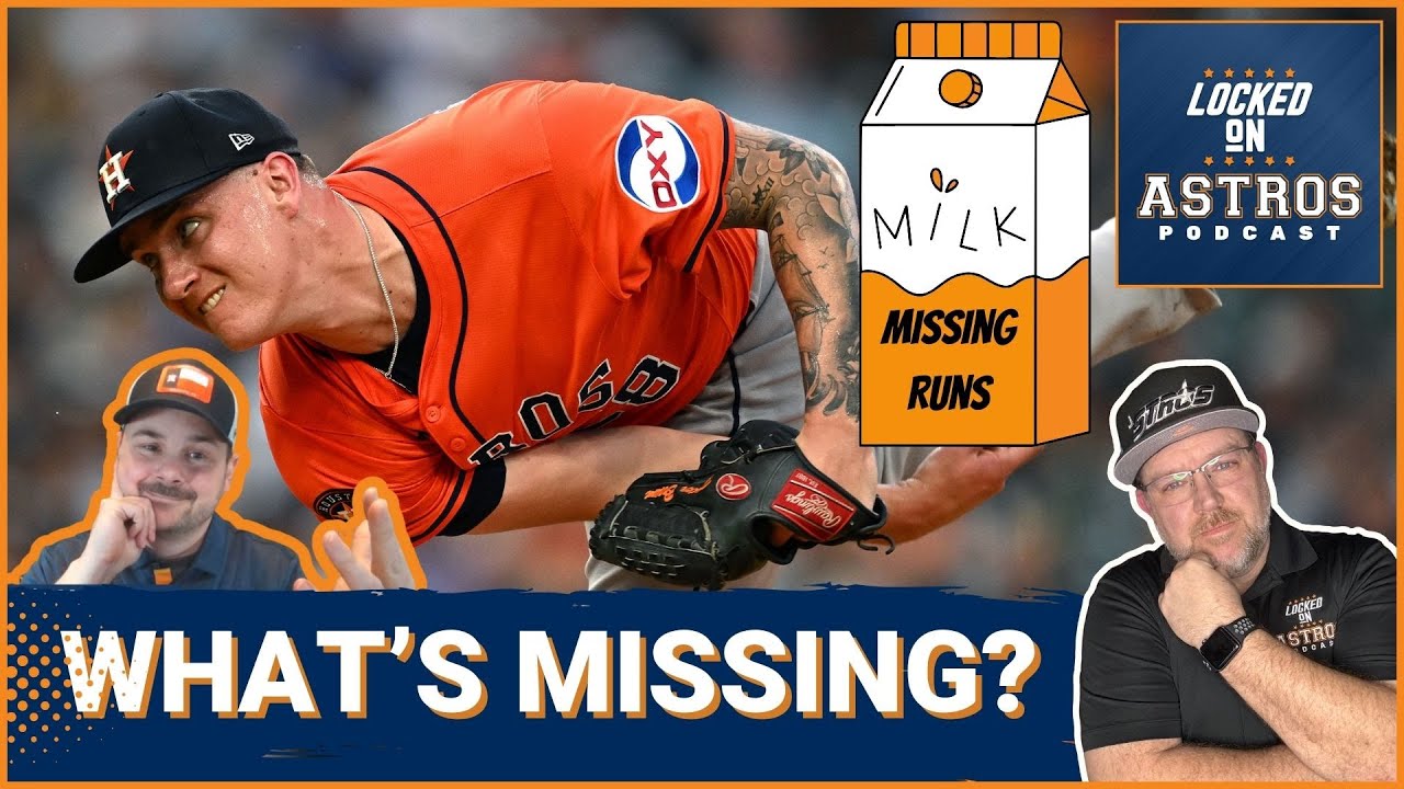 COLLAPSE: Astros TIE 40-Year-Old Scoreless Record | Hunter Brown pitches good