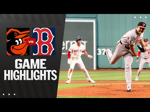 Orioles vs. Red Sox Game Highlights (8/19/25) | MLB Highlights