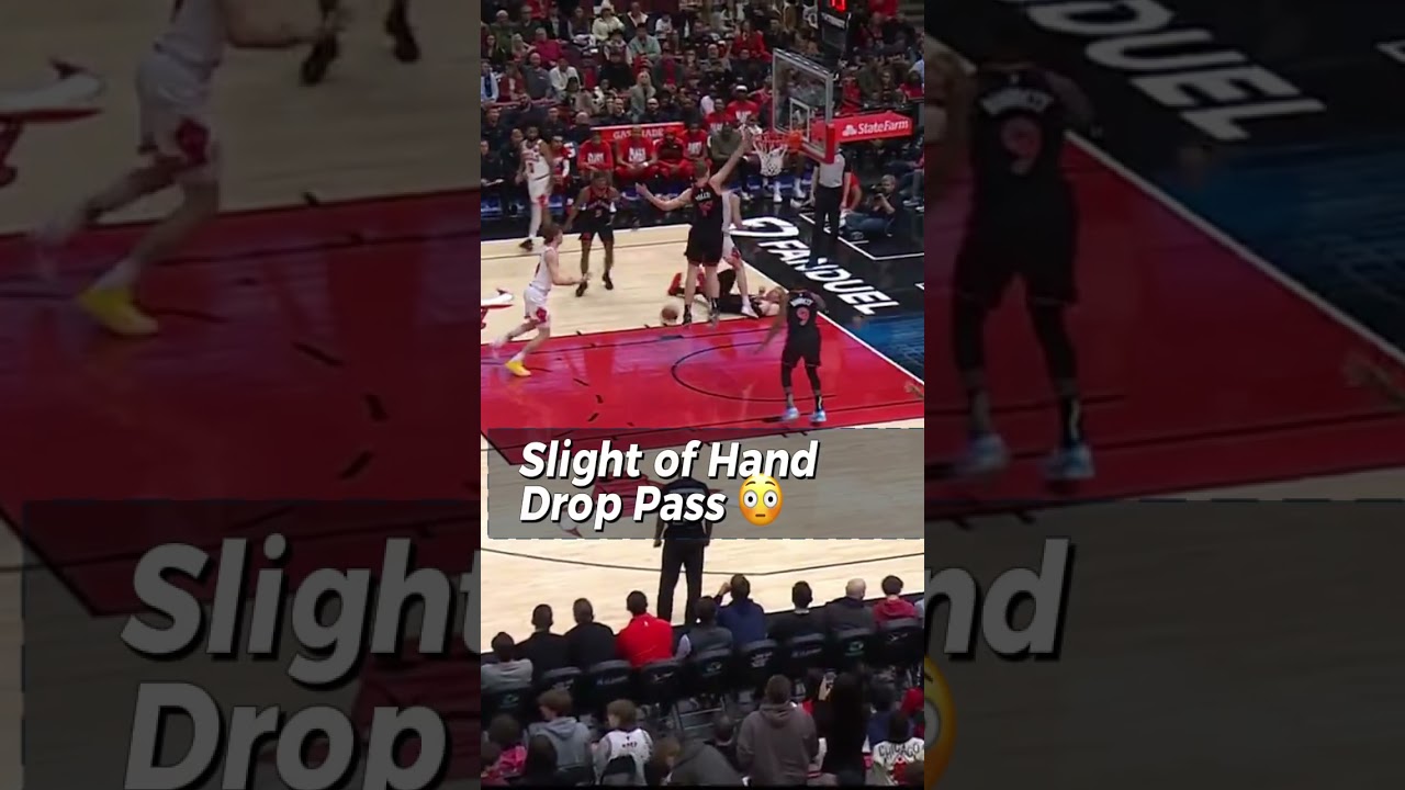 Josh Giddey Sleight of Hand 😳 #basketball #chicagobulls #nba