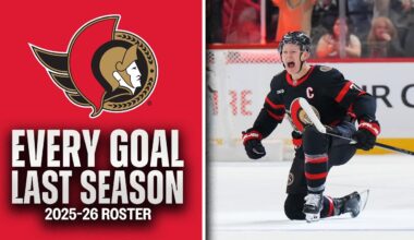 EVERY GOAL last season from the 2025-26 OTTAWA SENATORS 🚨 #32in32