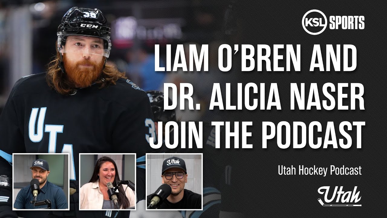 Utah Hockey Podcast #53: Utah's Liam O’Brien Talks Mental Performance Strats ft. Dr. Alicia Naser