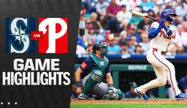 Mariners vs. Phillies Game Highlights (8/20/25) | MLB Highlights