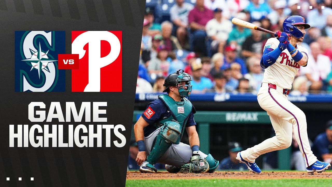 Mariners vs. Phillies Game Highlights (8/20/25) | MLB Highlights