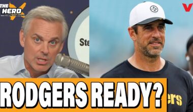 Should Pittsburgh Steelers be playing Aaron Rodgers in NFL Preseason? | THE HERD w/ Colin Cowherd