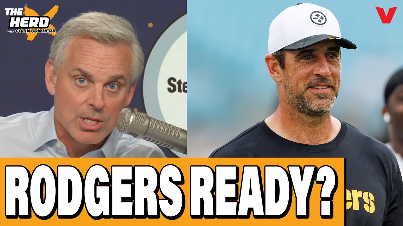 Should Pittsburgh Steelers be playing Aaron Rodgers in NFL Preseason? | THE HERD w/ Colin Cowherd